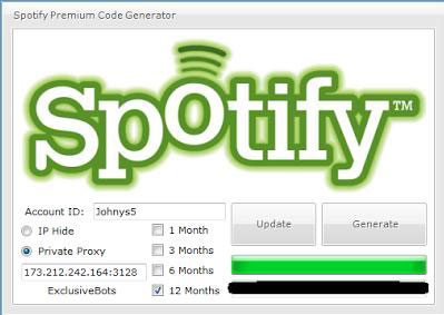 Spotify Free Premium Codes Blogspot